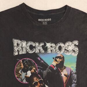 Rick Ross Every Day Im Hustlin Rap T Shirt Adult Mens Size Extra Large XL Black